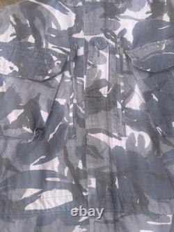 Genuine British Army OPFOR Blue DPM Camo SMOCK Combat Jacket Military Uniform