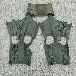 Genuine British Military Raf Fighter Pilot Beaufort Anti-g Trousers Ex Large