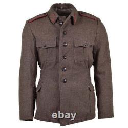 Genuine Bulgarian Army Jacket Wool Military-issue Surplus Uniform Coat