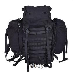 Genuine Dutch Army Backpack Black 40+20L Modular Aluminium Frame