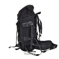 Genuine Dutch Army Backpack Black 40+20L Modular Aluminium Frame