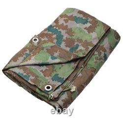 Genuine East German NVA army Blumentarn shelter half vintage shelter camping NEW