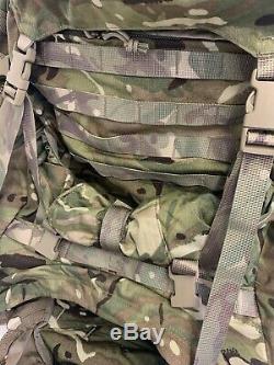 Genuine Ex Army Virtus MTP Bergan 90l New Rucksack Bergen MOLLE Military Camo