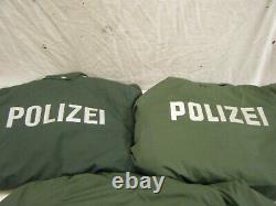 Genuine German Army Border Police GoreTex Waterproof Parka Jacket Thermal Liner