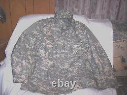 Genuine Military BDU Jacket XL Long Golden Mfg M65 Army Digital Jacket + Liner