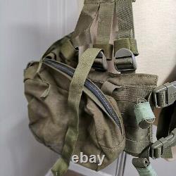 Genuine Military Blackhawk Yolk Harness Padded Waist Belt With Pouches 41 Waist