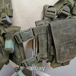 Genuine Military Blackhawk Yolk Harness Padded Waist Belt With Pouches 41 Waist