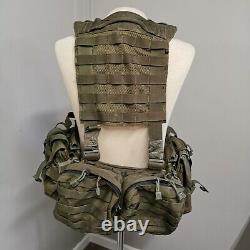 Genuine Military Blackhawk Yolk Harness Padded Waist Belt With Pouches 41 Waist