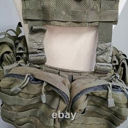 Genuine Military Blackhawk Yolk Harness Padded Waist Belt With Pouches 41 Waist