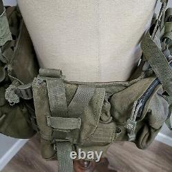 Genuine Military Blackhawk Yolk Harness Padded Waist Belt With Pouches 41 Waist