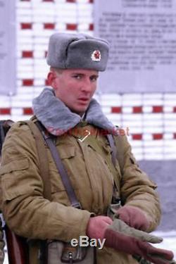 Genuine Military Jacket Russian Army Soviet Afghan form Winter Suit USSR Bushlat