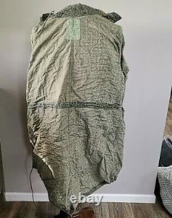 Genuine Military Night Desert Camo Fish Tail Parker With Hood Size Chest 37-41