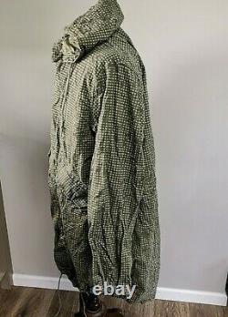 Genuine Military Night Desert Camo Fish Tail Parker With Hood Size Chest 37-41