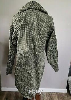 Genuine Military Night Desert Camo Fish Tail Parker With Hood Size Chest 37-41