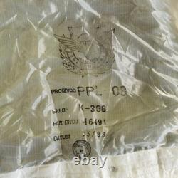 Genuine Military Parachute PPL-08 Yugoslavian Army Surplus Dome 8 m Diameter