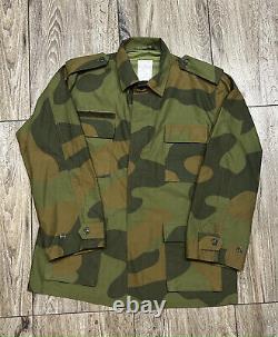 Genuine Norwegian Military Army Norway Jacket M04 / M95 Camo Field Combat 54-56N