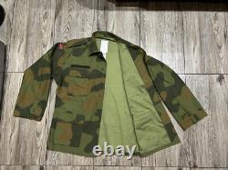Genuine Norwegian Military Army Norway Jacket M04 / M95 Camo Field Combat 54-56N