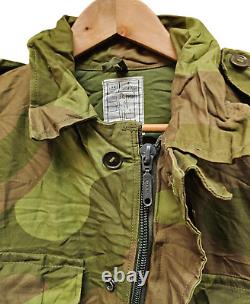 Genuine Norwegian Military Army Norway M75 Camo Field Combat Smock Jacket #1