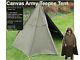 Genuine Polish Teepee Military Lavvu Bushcraft Army Canvas Camping Survival Tent