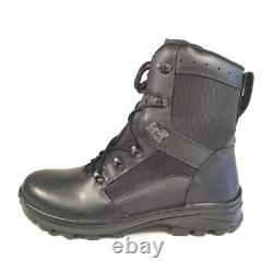 Genuine Serbian Military Boots M18 Black Leather size 43 EU New Army Tactical