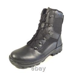 Genuine Serbian Military Boots M18 Black Leather size 43 EU New Army Tactical