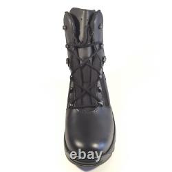 Genuine Serbian Military Boots M18 Black Leather size 43 EU New Army Tactical