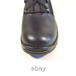 Genuine Serbian Military Boots M18 Black Leather size 43 EU New Army Tactical