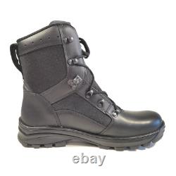 Genuine Serbian Military Boots M18 Black Leather size 43 EU New Army Tactical