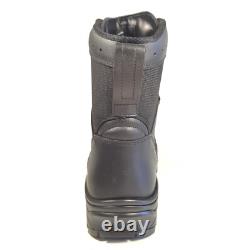 Genuine Serbian Military Boots M18 Black Leather size 43 EU New Army Tactical