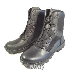Genuine Serbian Military Boots M18 Black Leather size 43 EU New Army Tactical