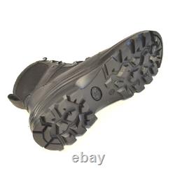 Genuine Serbian Military Boots M18 Black Leather size 43 EU New Army Tactical