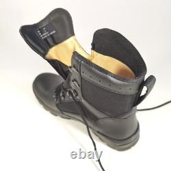 Genuine Serbian Military Boots M18 Black Leather size 43 EU New Army Tactical