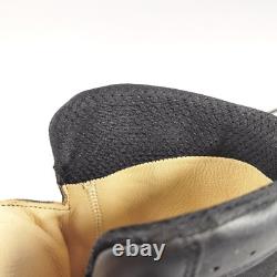 Genuine Serbian Military Boots M18 Black Leather size 43 EU New Army Tactical