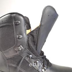 Genuine Serbian Military Boots M18 Black Leather size 43 EU New Army Tactical
