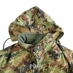 Genuine Serbian Military Winter Jacket M10 Digital Camouflage Army Size 180/50