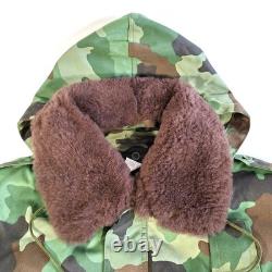 Genuine Serbian Military Winter Jacket M93 Camouflage Oak leaf Army Size 7