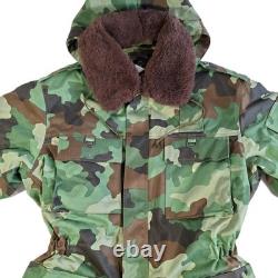 Genuine Serbian Military Winter Jacket M93 Camouflage Oak leaf Army Size 7