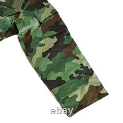 Genuine Serbian Military Winter Jacket M93 Camouflage Oak leaf Army Size 7