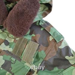 Genuine Serbian Military Winter Jacket M93 Camouflage Oak leaf Army Size 7