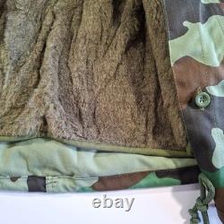 Genuine Serbian Military Winter Jacket M93 Camouflage Oak leaf Army Size 7