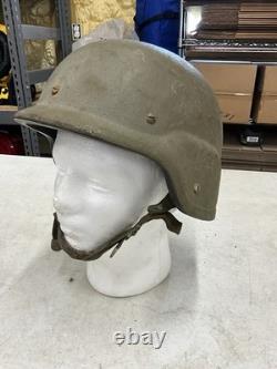 Genuine U. S. Military PASGT Ballistic Helmet Medium Us Army, Surplus, USGI KPOT