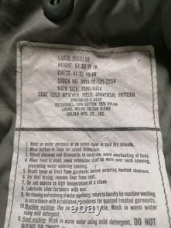 Genuine US Army M65 Field Jacket UCP Camo Military Surplus Large