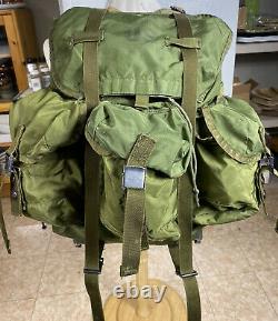 Genuine USGI US Army Military Issue ALICE Pack Large Rucksack Backpack withFrame