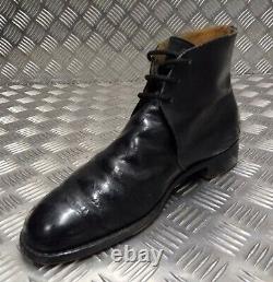 Genuine Vintage 1960 British Military Officers George Boots Leather Ceremonial