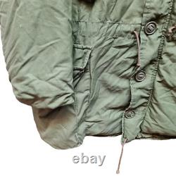 Genuine Vintage 1969 Retro Canadian Army Military ECWC Fur Hood Parka Jacket