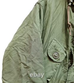Genuine Vintage 1969 Retro Canadian Army Military ECWC Fur Hood Parka Jacket