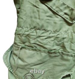 Genuine Vintage 1970 Retro Canadian Army Military ECWC Fur Hood Parka Size 1 #10