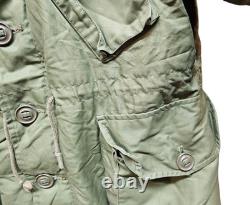 Genuine Vintage 1970 Retro Canadian Army Military ECWC Fur Hood Parka Size 1 #10