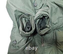 Genuine Vintage 1970 Retro Canadian Army Military ECWC Fur Hood Parka Size 1 #10