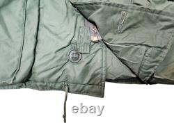 Genuine Vintage 1970 Retro Canadian Army Military ECWC Fur Hood Parka Size 1 #10